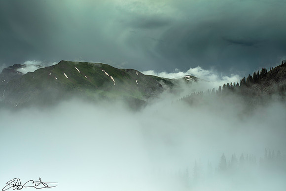 Rising Above the Clouds #3, San Juan Mountain Range, Colorado