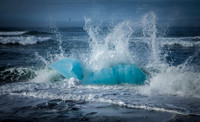 Iceberg in the Ocean, Iceland
